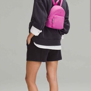 🍋 LULULEMON ATHLETICA NWT-- Knit Nylon Micro Backpack 4L in Pow Tone Pink